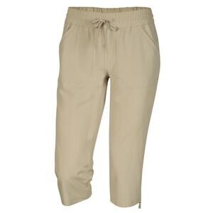 Nepallo Women’s‎ Trophy Quick Dry Capri Pant Beige Size Small